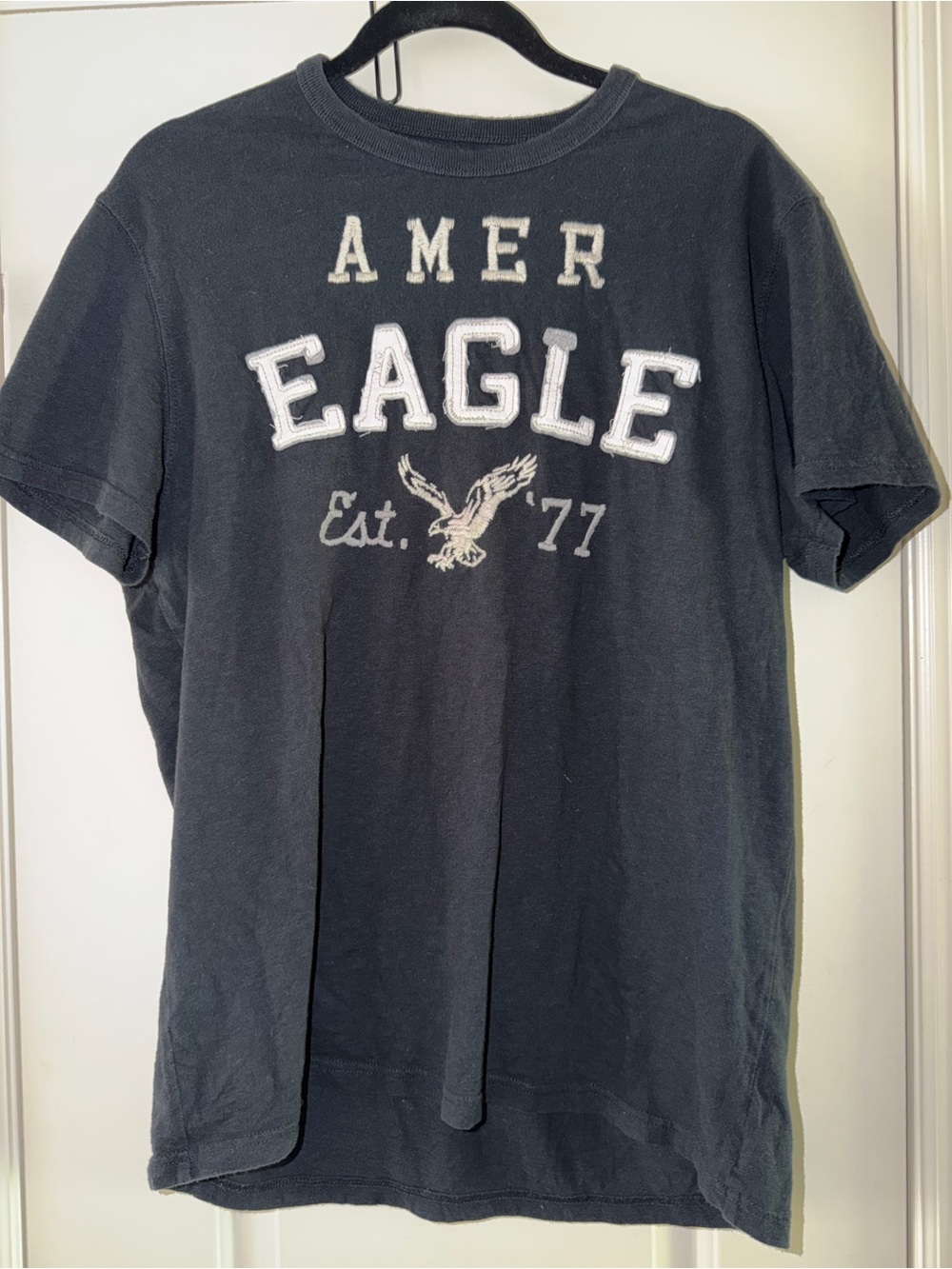 American Eagle Outfitters Men’s Black Logo Graphic Tee